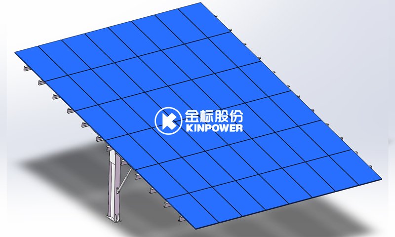 光启系列双排可调节光伏车棚